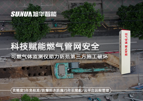 科技赋能燃气管网安全：可燃气体监测仪助力防范第三方施工破坏